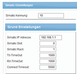 Simatic Grundeinstellungen Simatic Grundeinstellungen